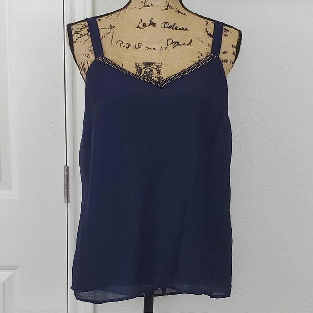 The Limited beaded cami sz M